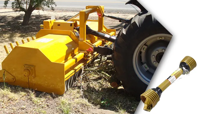 PTO Shaft for Flail Shredders