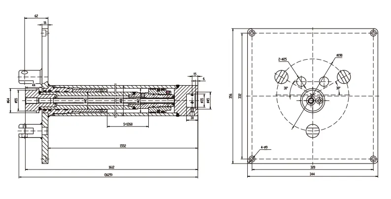 Hydraulic Lifting Cylinder EPYY11112006