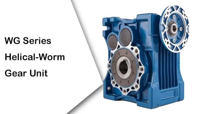 Helical-worm Gear Unit