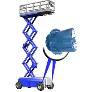 Wheel Drive Planetary Gearbox for Scissor Lift