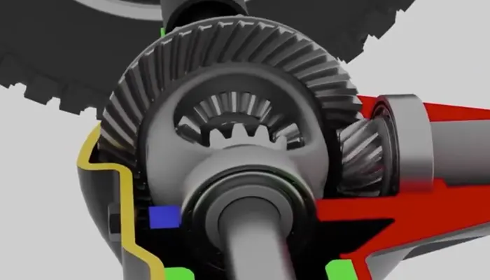 Gears in a Differential