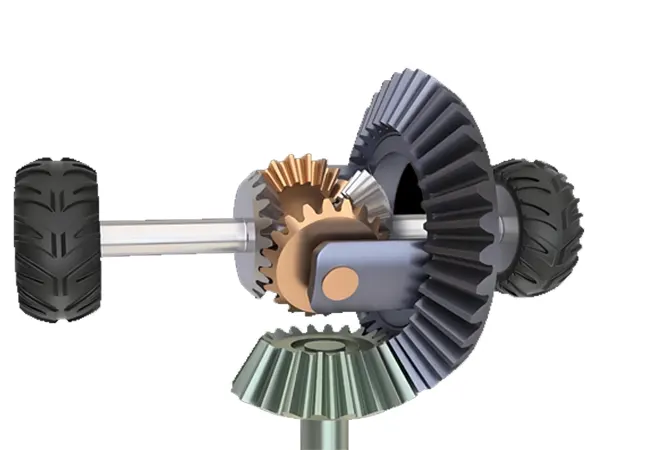 Open Differential Gear