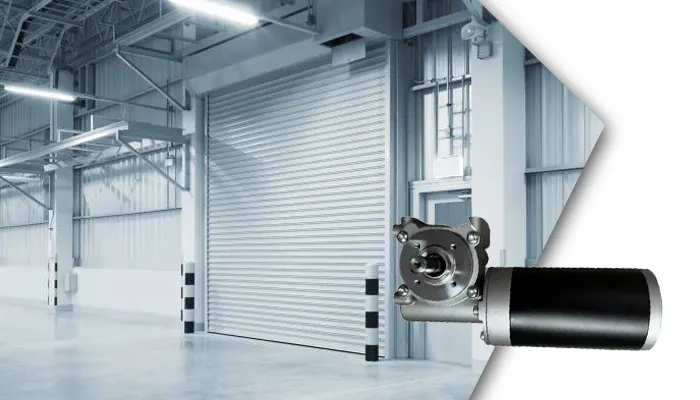 Worm Drive Gearbox for Electric Rolling Doors