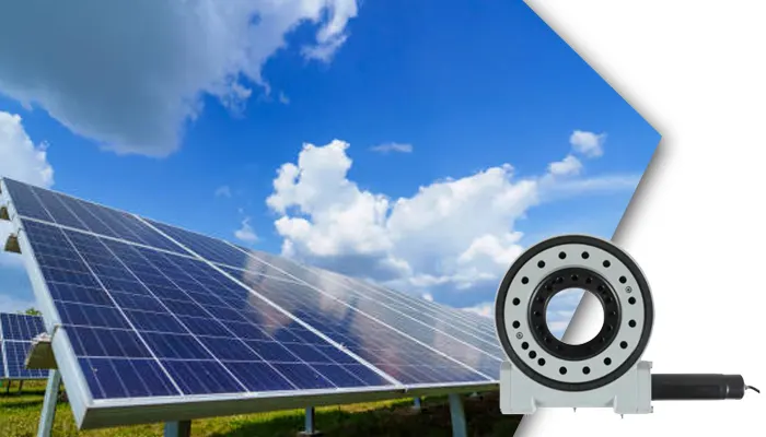 Worm Drive Reduction Gearbox for Solar Trackers