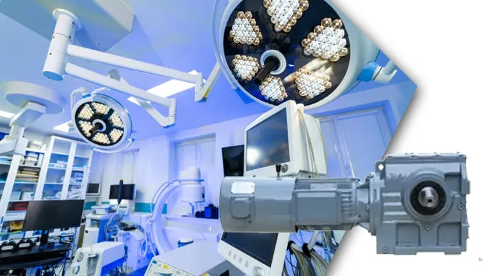 Worm Reduction Gearbox for Medical Equipment