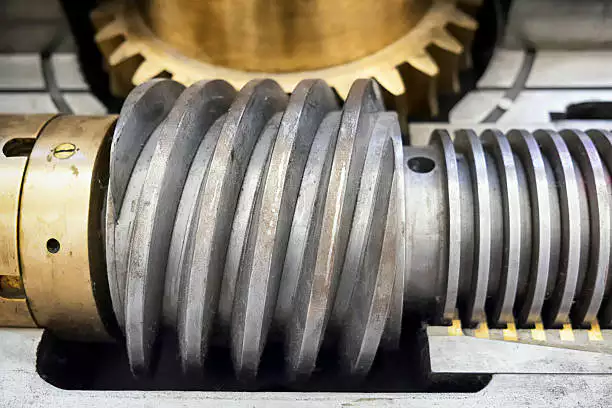 Cylindrical Worm Wheel and Worm Shaft