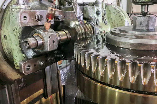 Brass Worm Wheel and Worm Shaft