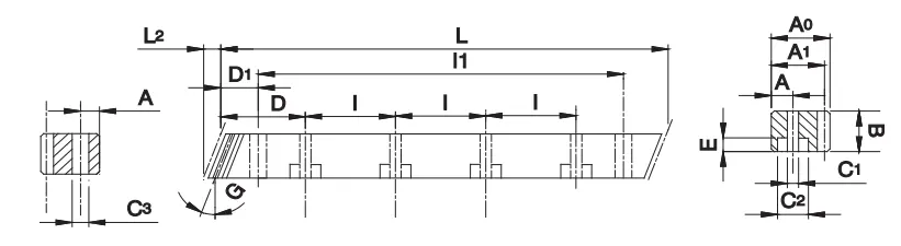 Gear Rack Drawing
