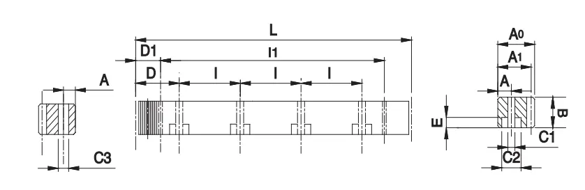 Gear Rack Drawing