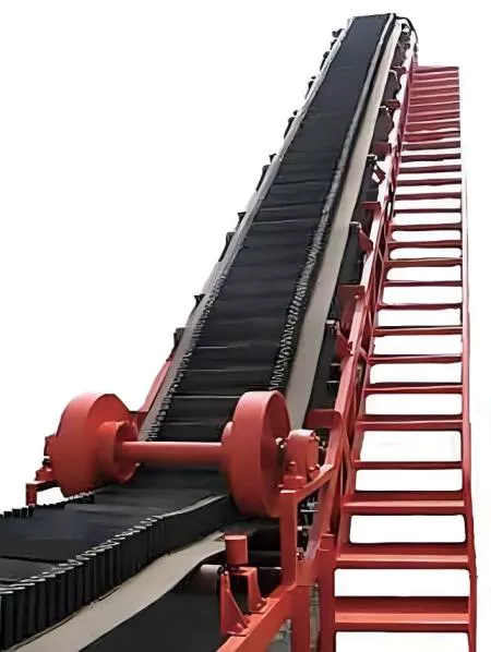 High Angle Edge Conveyor in Australia