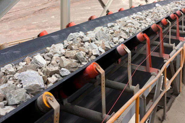 Industrial Belt Conveyor for Mines