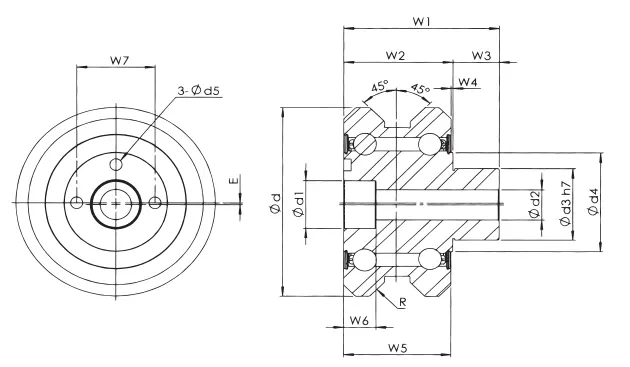 UV Roller Specification