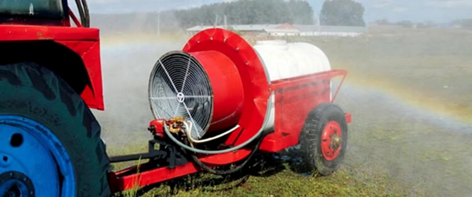 Air-Blast Sprayer in Vineyard Application