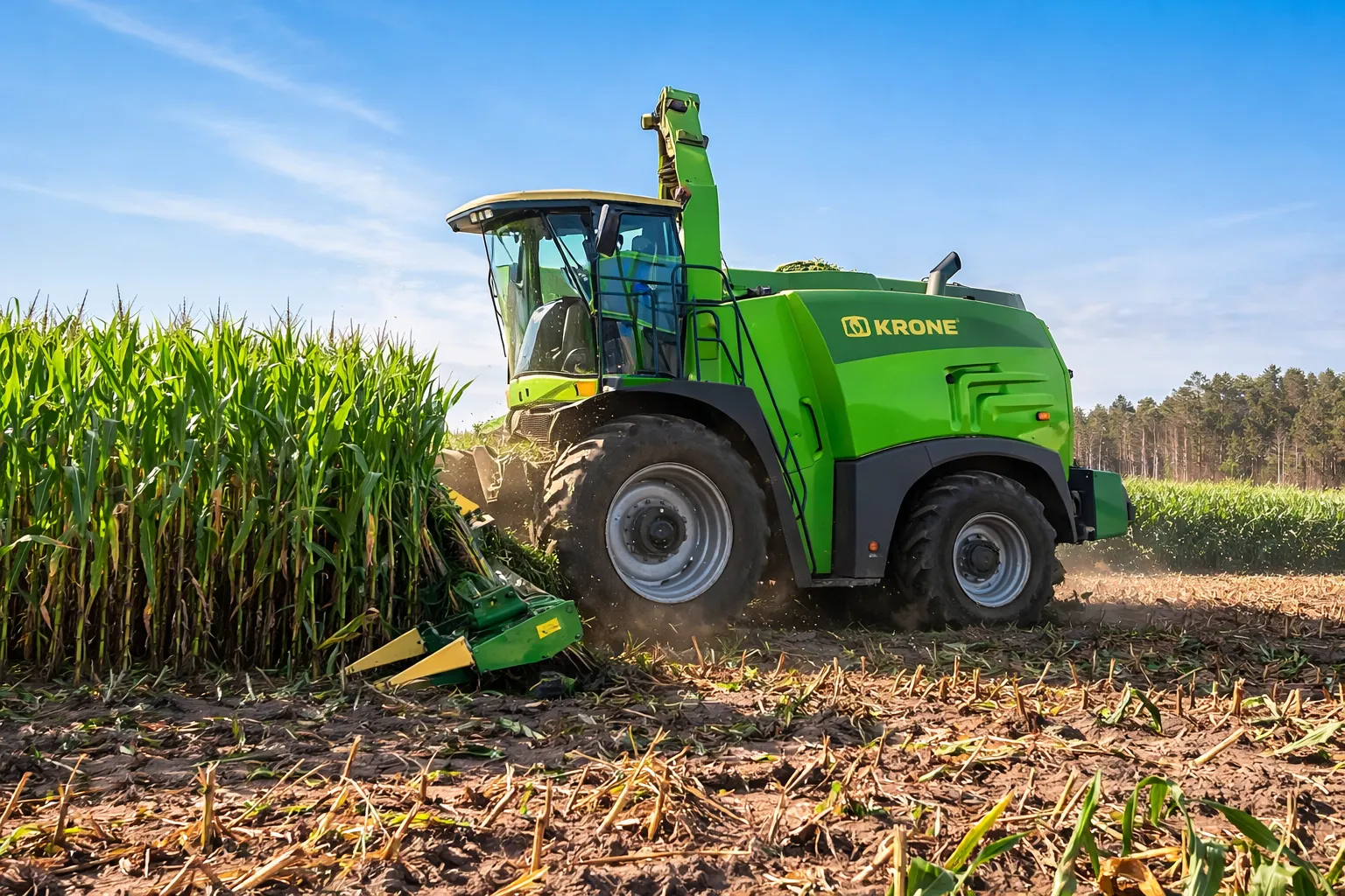 Field Application of Corn Header Gearbox
