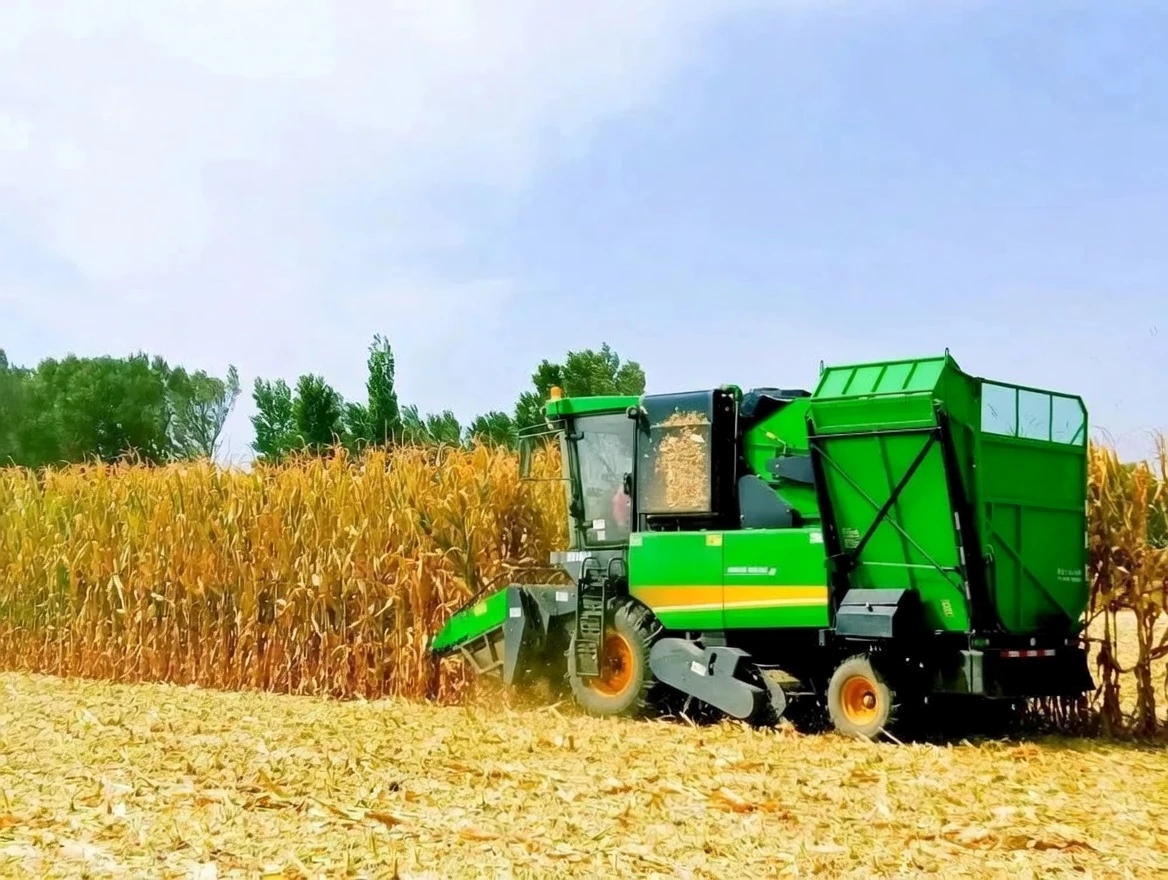 Corn Picker application in the field