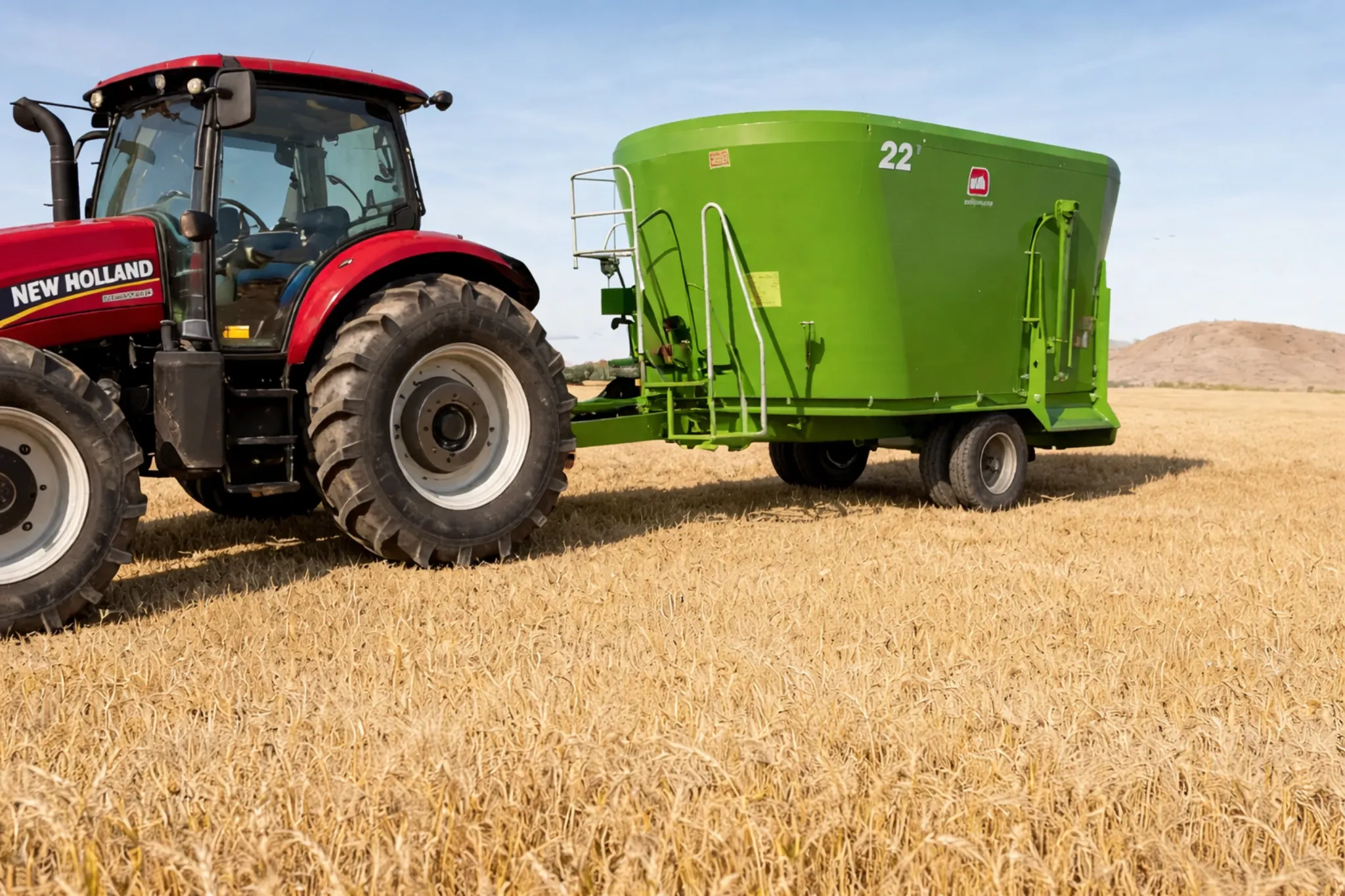 feed mixer application