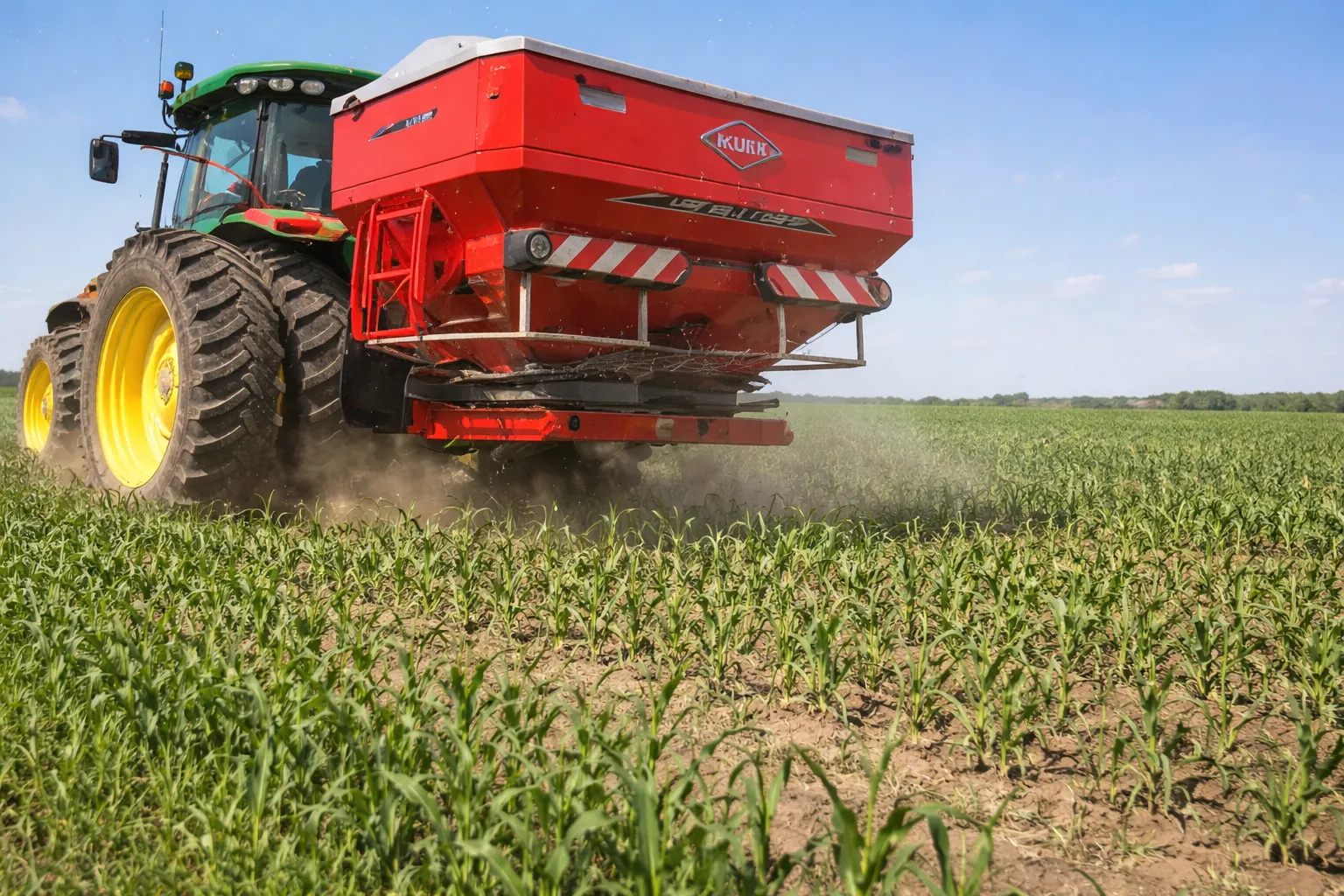 Fertilizer Spreader Application in Australian Field