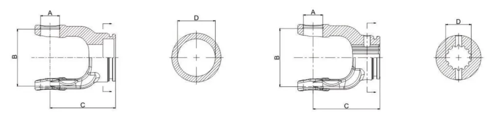 gear yoke specification