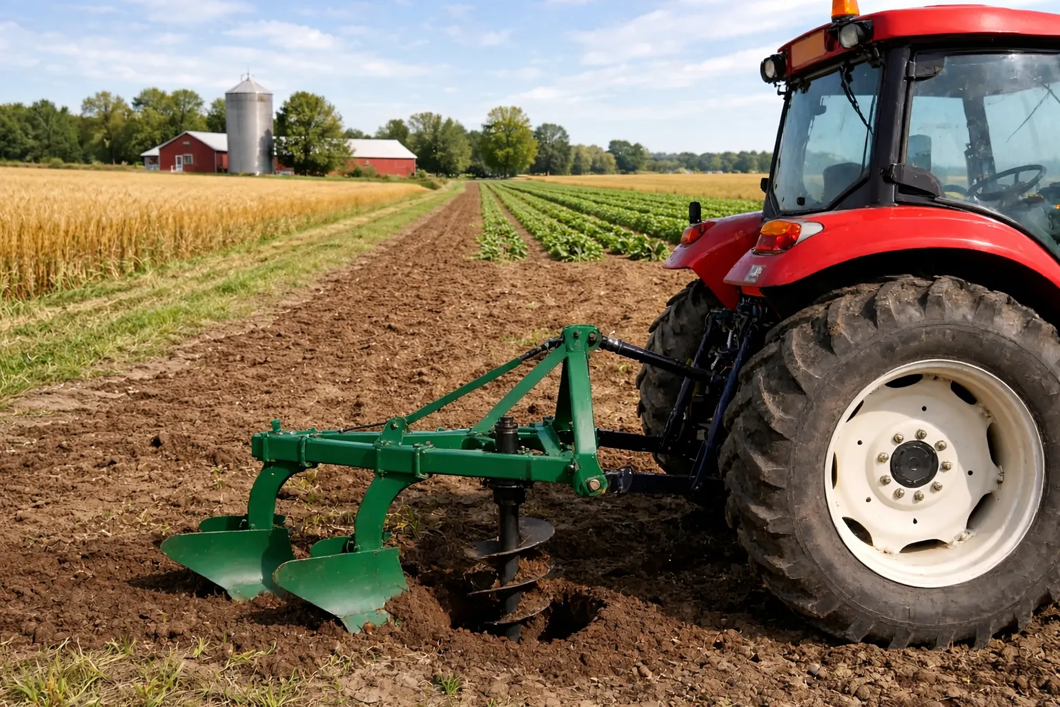 post hole digger application