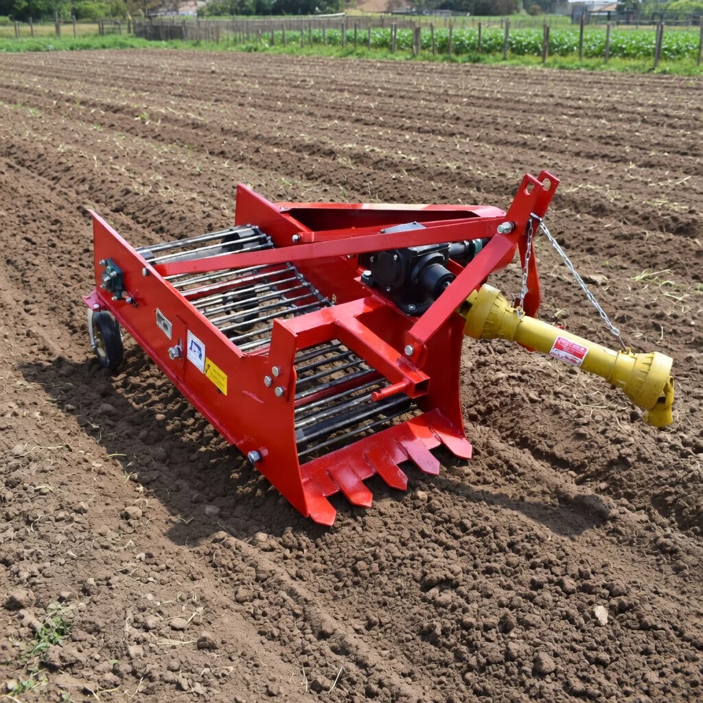 Potato Digger application in the field
