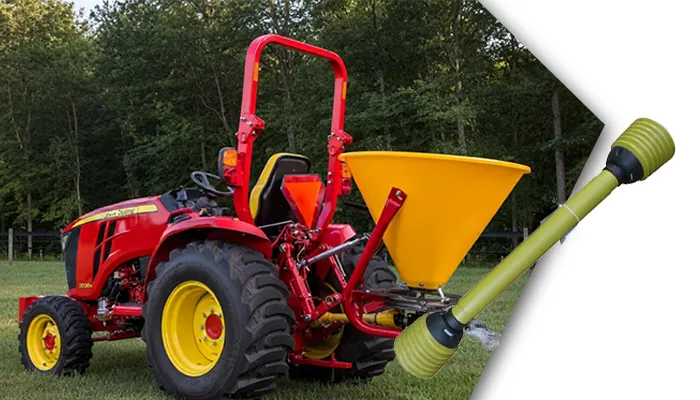 PTO Shaft for Broadcast Seeder