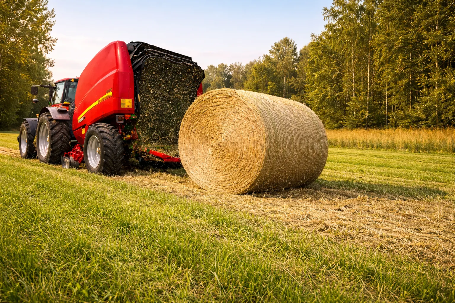 Round Baler Agricultural Gearbox in Australian Field Application