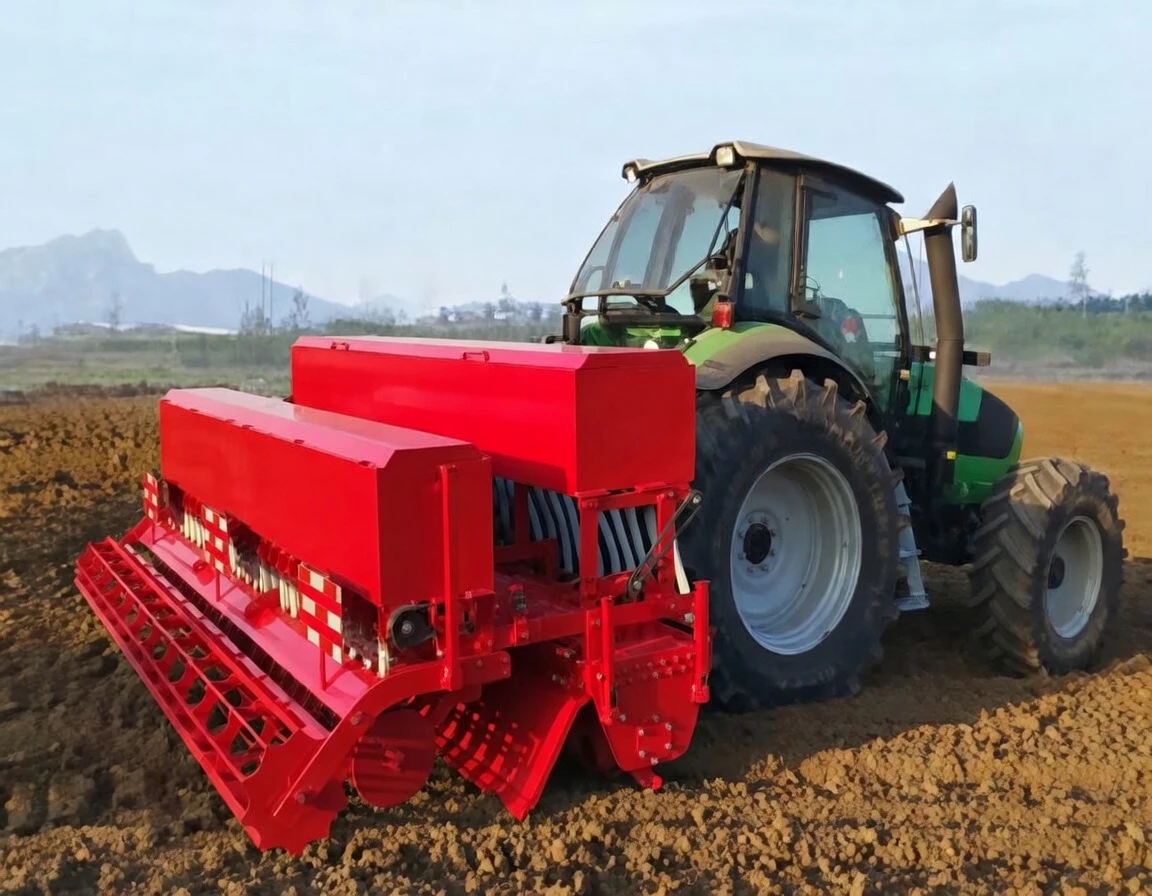 Seed Drill application — PTO shaft in action