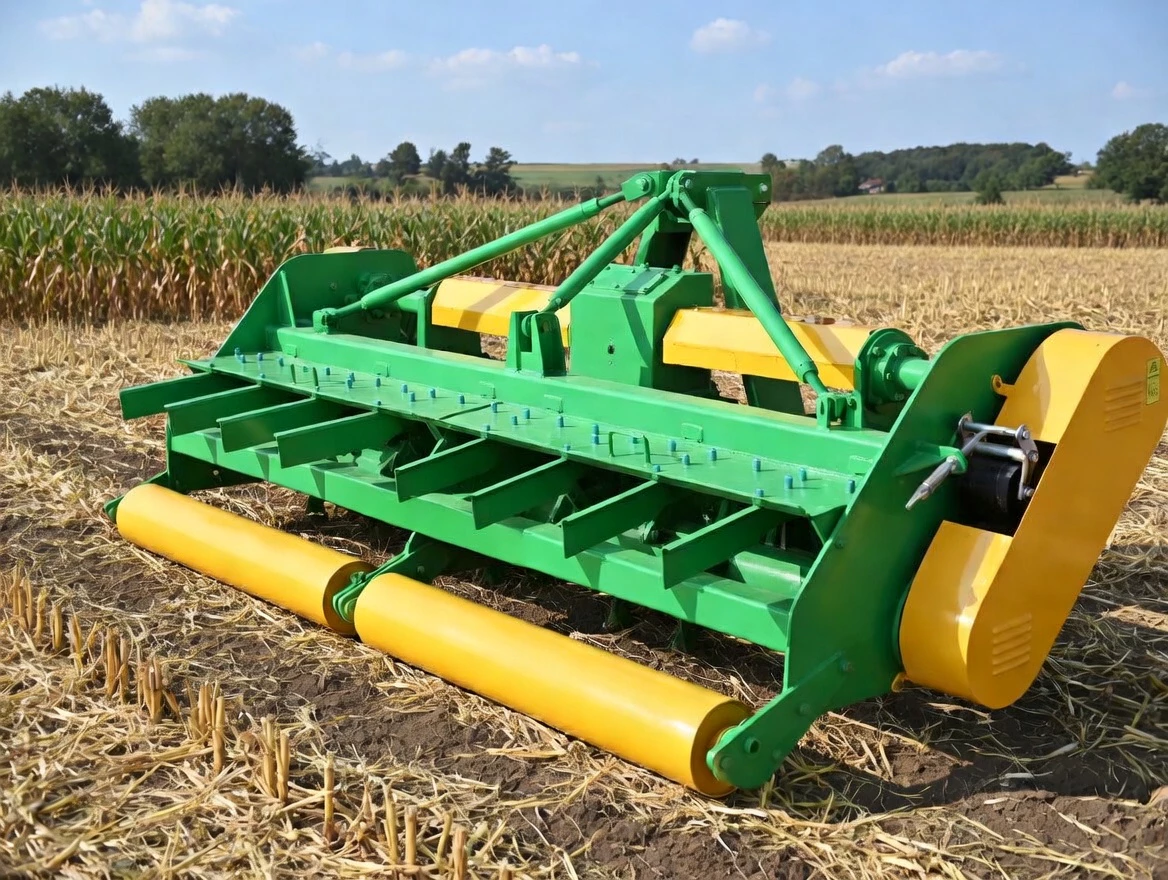 Straw Chopper / Straw Shredder application in the field