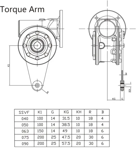 Torque Arm Assembly