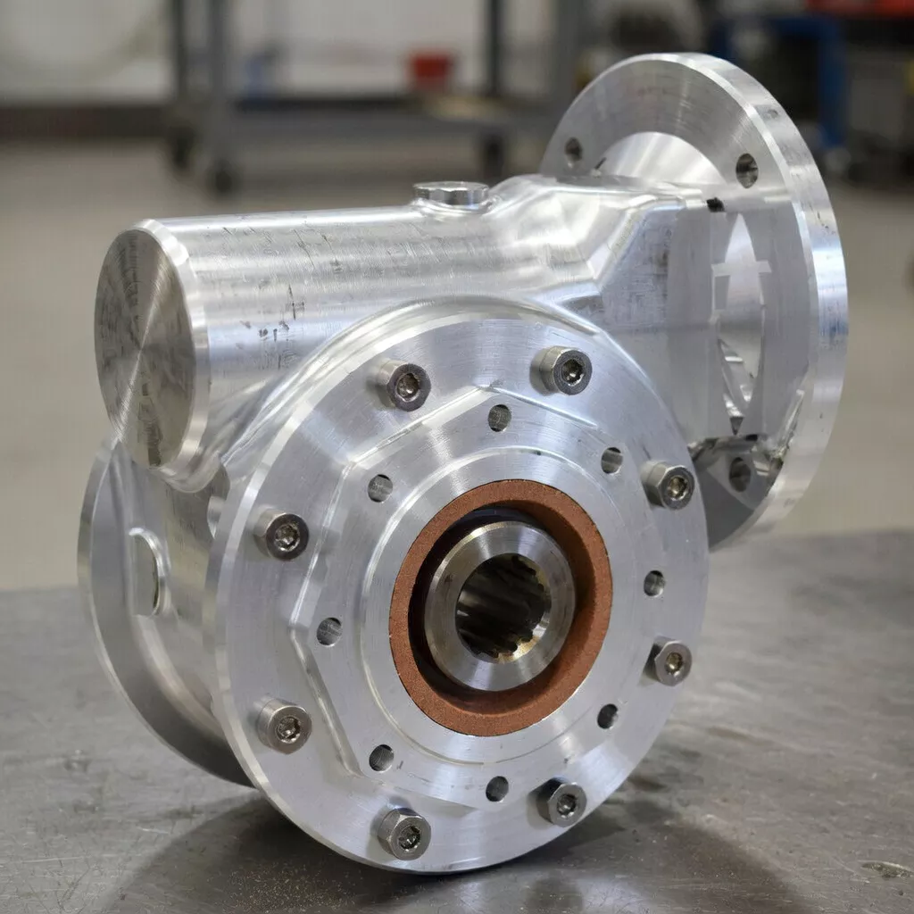 SSVF-040 stainless steel worm gearbox