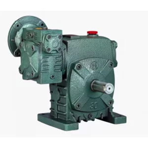 WPEDS Flange-Mounted Double Speed Worm Gear Reducer with Cooling Fins