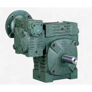 WPWED Flange-Base Motor-Direct Double Speed Worm Gear Reducer