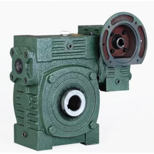 WPWEDK Flange-Mounted Universal Hollow Shaft Double Speed Worm Gear Reducer