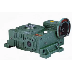 WPWEDKO Flange-Mounted Universal Hollow Shaft Double Speed Worm Gear Reducer Multi-Direction Mount