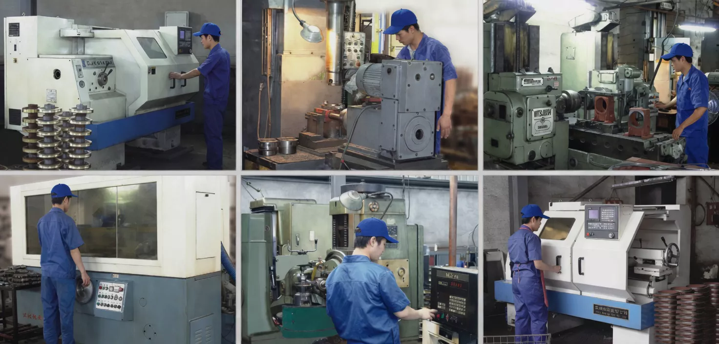 GBC cast iron worm gearbox precision manufacturing facility