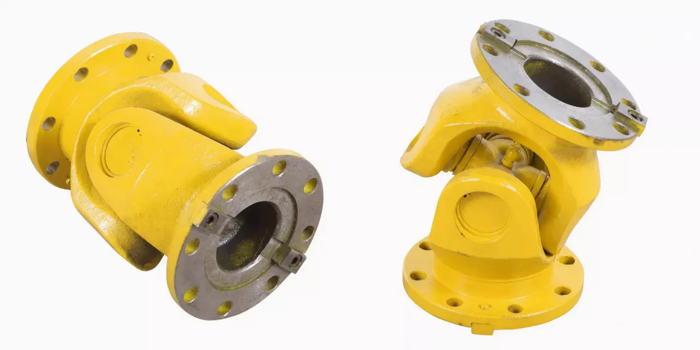 SWP-C non-flexible coupling installed in power station auxiliary drive