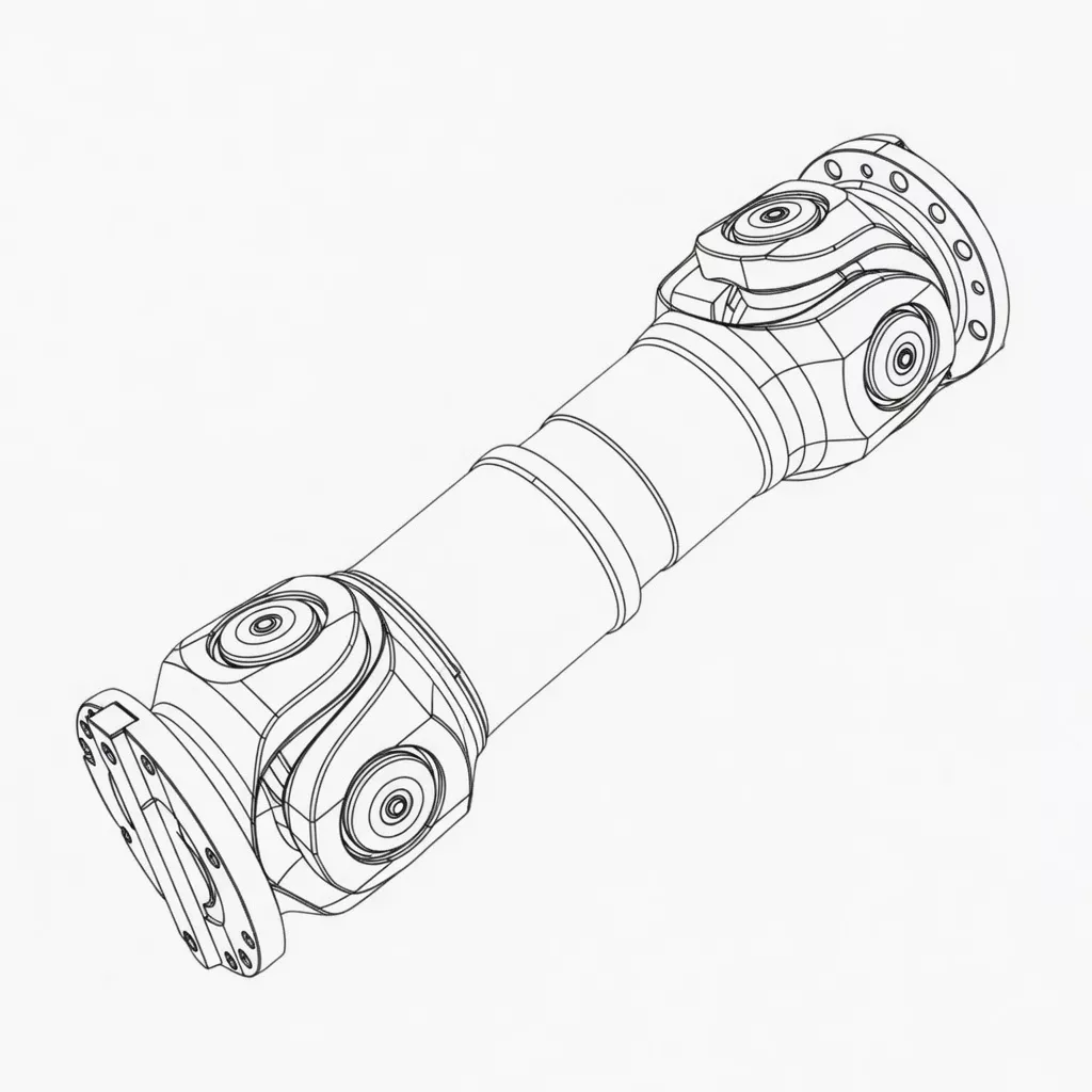 SWP-F large flex coupling on hot rolling mill spindle drive