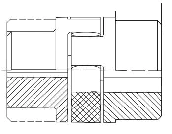B Type jaw coupling steel sleeve hub detail — suitable for rolling mills and hoisting equipment