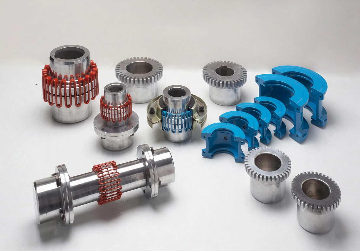GBC grid coupling product family - industrial serpentine spring couplings for JS Shell Horizontal Mount applications