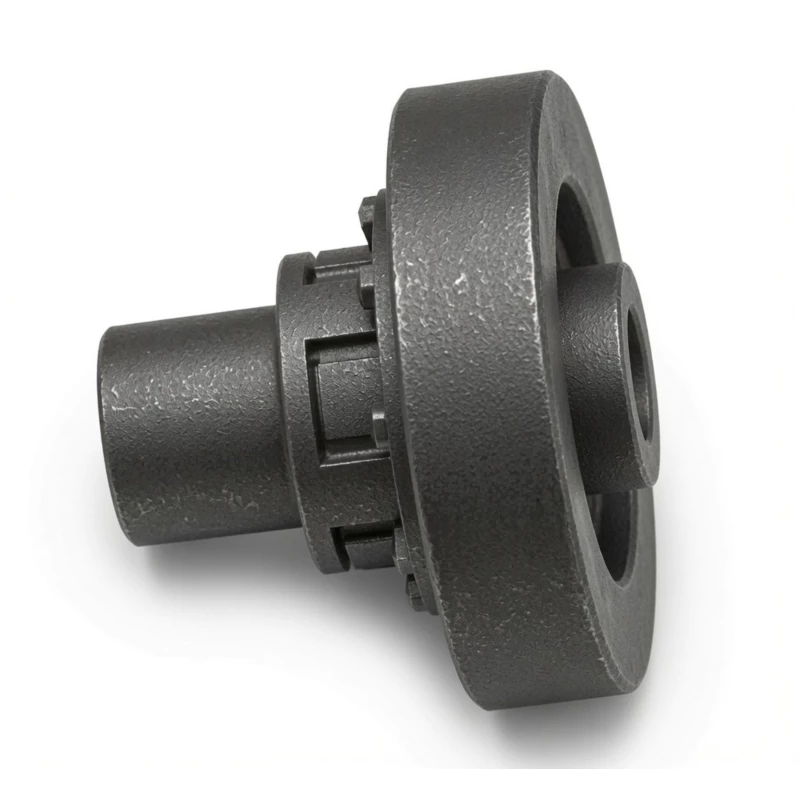 LMZ-II type jaw coupling with integral brake wheel