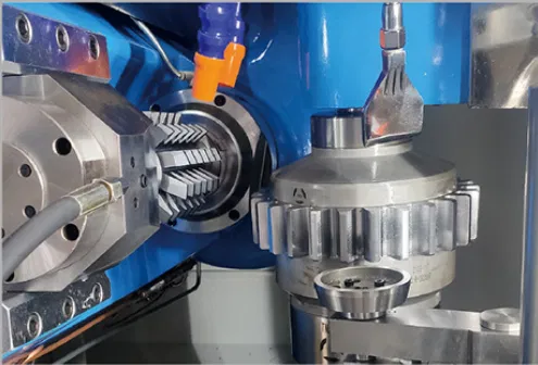 GBCTN-500 CNC 6 axis hobbing machine model view