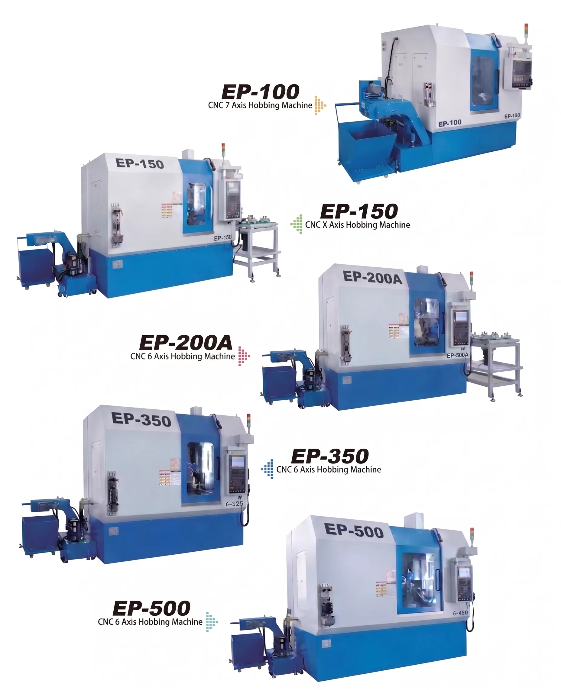 Related CNC hobbing machine product range