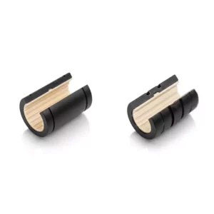LIN-01K Series Sliding Membrane — Split Type with Keyway Plastic Linear Bearing