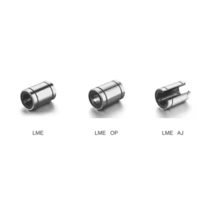 LME Linear Bearing UU Series — Euro Standard Sealed Ball Bushing