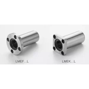 LMEF LMEK Linear Bearing LUU Series — Euro Standard Flanged Extended Length Ball Bushing