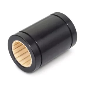 LIN-01R Series — Standard Cylindrical Plastic Linear Bearing with Aluminum Housing