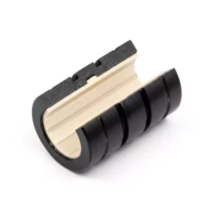 LIN-01RSK Series — Cylindrical Plastic Linear Bearing with Keyway Aluminum Housing