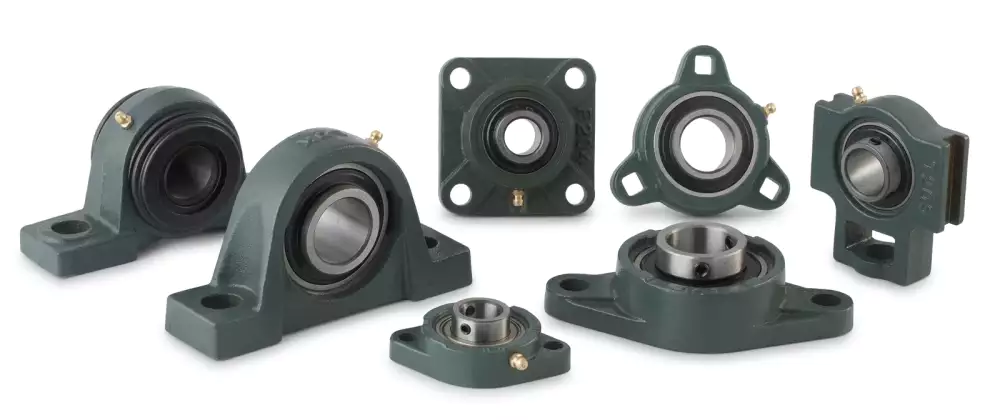 GBC 4-bolt flange bearing units concentric collar UEF series mounted bearing