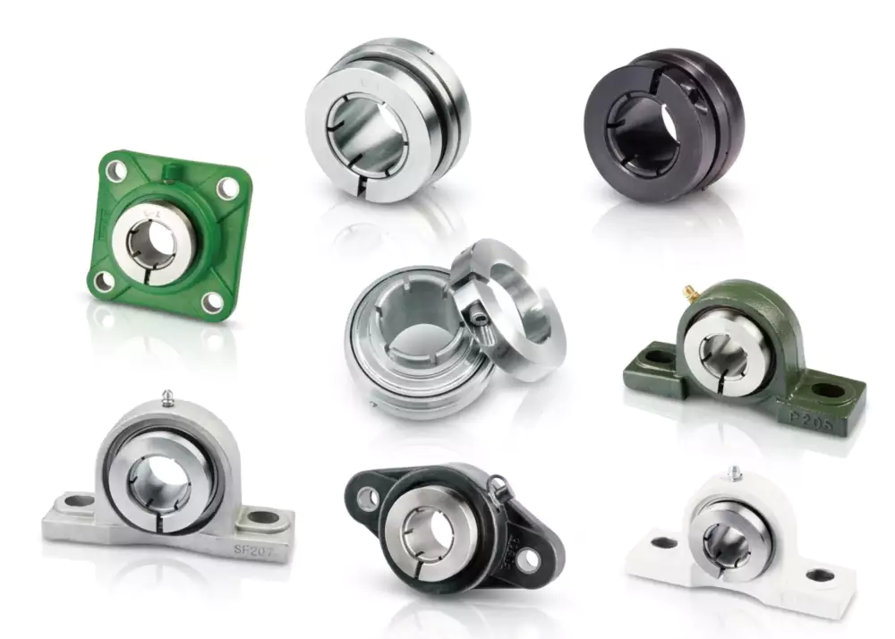UCFL200 2-bolt oval flange bearing units conveyor fan agricultural packaging panel mounting