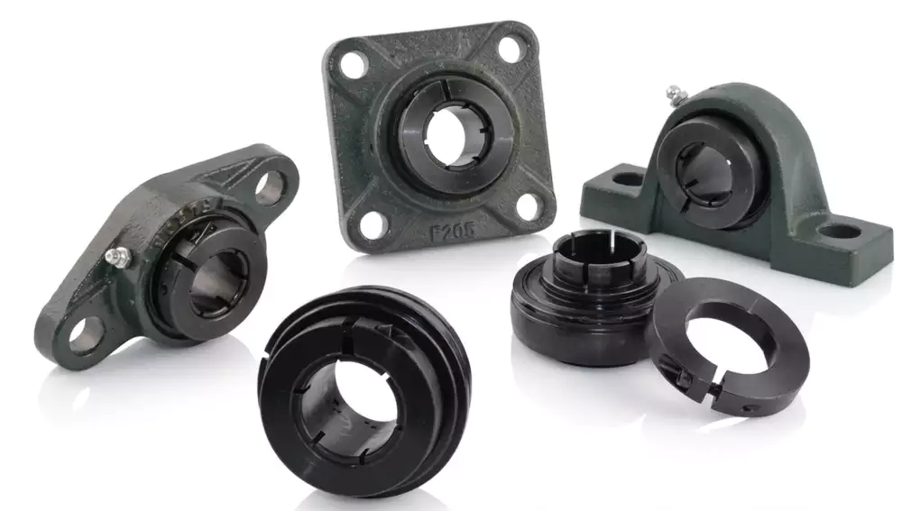 GBC 2-bolt oval flange bearing units UCFL standard duty range mounted bearing